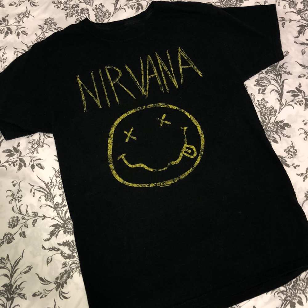 Nirvana Smiley Shirt